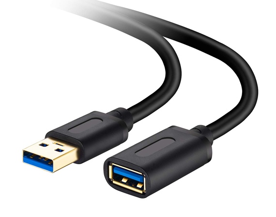 卡哲尼USB3.0公对母延长线